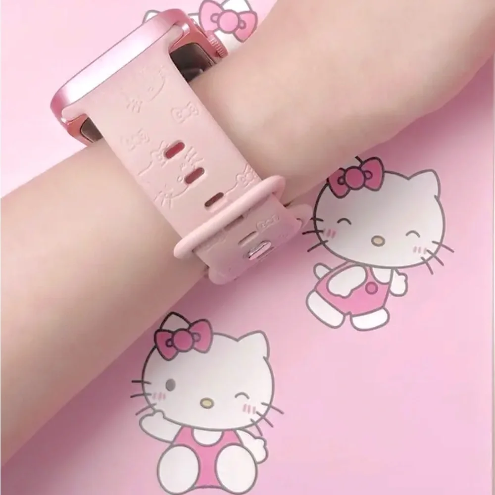 Hello Kitty Silicone Watch Strap